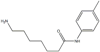 7-amino-N-(4-methylphenyl)heptanamide Structure