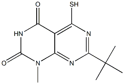  7-tert-butyl-5-mercapto-1-methylpyrimido[4,5-d]pyrimidine-2,4(1H,3H)-dione