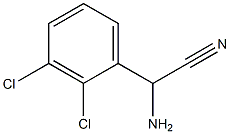 amino(2,3-dichlorophenyl)acetonitrile 化学構造式