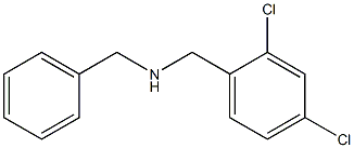 benzyl[(2,4-dichlorophenyl)methyl]amine 化学構造式