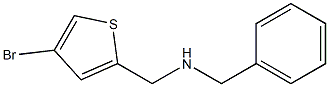 benzyl[(4-bromothiophen-2-yl)methyl]amine Struktur
