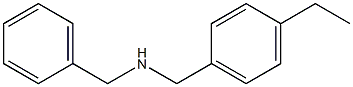 benzyl[(4-ethylphenyl)methyl]amine,,结构式