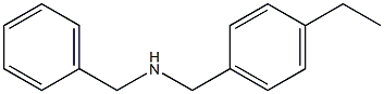 benzyl[(4-ethylphenyl)methyl]amine Structure