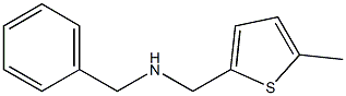 benzyl[(5-methylthiophen-2-yl)methyl]amine Struktur