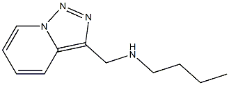 butyl({[1,2,4]triazolo[3,4-a]pyridin-3-ylmethyl})amine Structure