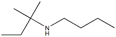 butyl(2-methylbutan-2-yl)amine 化学構造式