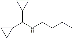 butyl(dicyclopropylmethyl)amine Struktur