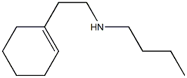 butyl[2-(cyclohex-1-en-1-yl)ethyl]amine Structure