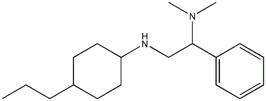 dimethyl({1-phenyl-2-[(4-propylcyclohexyl)amino]ethyl})amine