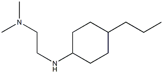 dimethyl({2-[(4-propylcyclohexyl)amino]ethyl})amine|