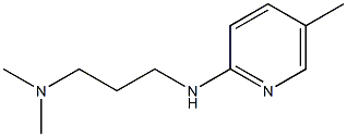 dimethyl({3-[(5-methylpyridin-2-yl)amino]propyl})amine Structure
