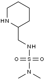 dimethyl[(piperidin-2-ylmethyl)sulfamoyl]amine