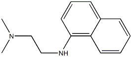 dimethyl[2-(naphthalen-1-ylamino)ethyl]amine Struktur