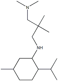 dimethyl[2-methyl-2-({[5-methyl-2-(propan-2-yl)cyclohexyl]amino}methyl)propyl]amine