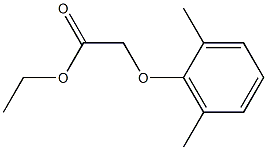 ethyl 2-(2,6-dimethylphenoxy)acetate Struktur