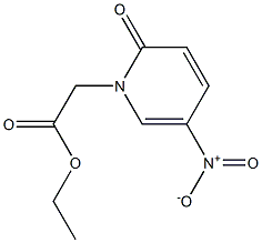 ethyl 2-(5-nitro-2-oxo-1,2-dihydropyridin-1-yl)acetate Structure