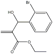 ethyl 2-[(2-bromophenyl)(hydroxy)methyl]prop-2-enoate Structure