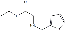 ethyl 2-[(furan-2-ylmethyl)amino]acetate Structure