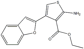 ethyl 2-amino-4-(1-benzofuran-2-yl)thiophene-3-carboxylate