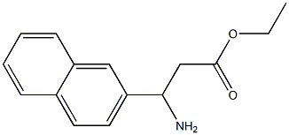 ethyl 3-amino-3-(naphthalen-2-yl)propanoate