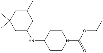 ethyl 4-[(3,3,5-trimethylcyclohexyl)amino]piperidine-1-carboxylate