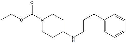 ethyl 4-[(3-phenylpropyl)amino]piperidine-1-carboxylate|