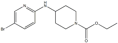 ethyl 4-[(5-bromopyridin-2-yl)amino]piperidine-1-carboxylate|