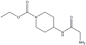 ethyl 4-[(aminoacetyl)amino]piperidine-1-carboxylate|