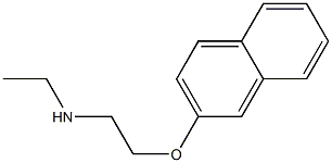 ethyl[2-(naphthalen-2-yloxy)ethyl]amine Structure