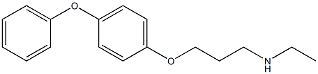 ethyl[3-(4-phenoxyphenoxy)propyl]amine Struktur