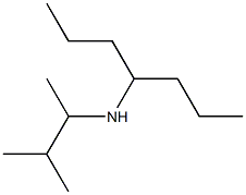 heptan-4-yl(3-methylbutan-2-yl)amine Structure