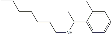 heptyl[1-(2-methylphenyl)ethyl]amine 结构式