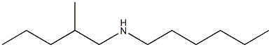 hexyl(2-methylpentyl)amine,,结构式