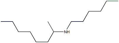 hexyl(octan-2-yl)amine Struktur