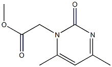 methyl 2-(4,6-dimethyl-2-oxo-1,2-dihydropyrimidin-1-yl)acetate|