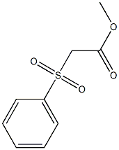 methyl 2-(benzenesulfonyl)acetate Structure