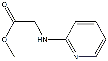 methyl 2-(pyridin-2-ylamino)acetate Struktur