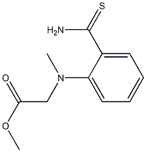 methyl 2-[(2-carbamothioylphenyl)(methyl)amino]acetate