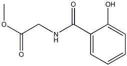 methyl 2-[(2-hydroxyphenyl)formamido]acetate Structure