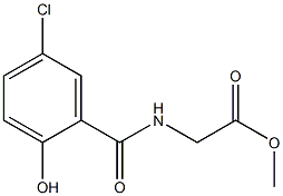 methyl 2-[(5-chloro-2-hydroxyphenyl)formamido]acetate