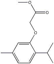 methyl 2-[5-methyl-2-(propan-2-yl)phenoxy]acetate