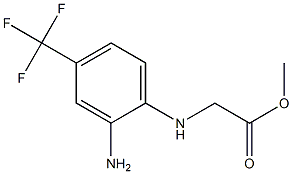 methyl 2-{[2-amino-4-(trifluoromethyl)phenyl]amino}acetate|