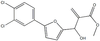 methyl 2-{[5-(3,4-dichlorophenyl)furan-2-yl](hydroxy)methyl}prop-2-enoate