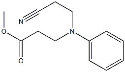 methyl 3-[(2-cyanoethyl)(phenyl)amino]propanoate|