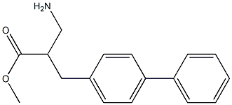 methyl 3-amino-2-[(4-phenylphenyl)methyl]propanoate