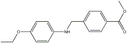 methyl 4-{[(4-ethoxyphenyl)amino]methyl}benzoate