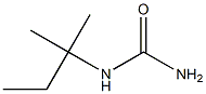 N-(1,1-dimethylpropyl)urea Struktur