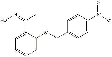 N-(1-{2-[(4-nitrophenyl)methoxy]phenyl}ethylidene)hydroxylamine|