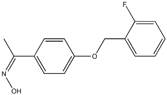 N-(1-{4-[(2-fluorophenyl)methoxy]phenyl}ethylidene)hydroxylamine