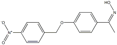 N-(1-{4-[(4-nitrophenyl)methoxy]phenyl}ethylidene)hydroxylamine|